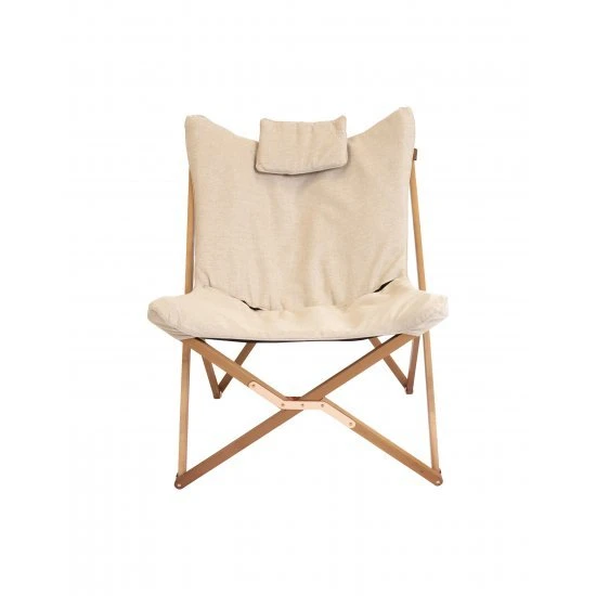 Bo-Camp Urban Outdoor Collection Relaxstoel Bloomsbury L Oxford Polyester Beige 4 Bo-Camp Urban Outdoor Collection Relaxstoel Bloomsbury L Oxford Polyester Beige - Afbeelding 2