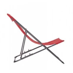 Bo Camp Beach Chair Penco Oxford Polyester Rood -Buiten Kamperen 1204686 03 550x550w