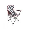Bo-Camp Urban Outdoor Vouwstoel Madison Zwart -Wit -Buiten Kamperen 1267187 550x550h