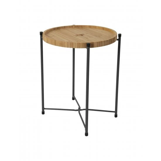 Bo-Camp Urban Outdoor Collection Bijzettafel Carnaby Bamboe 4 Bo-Camp Urban Outdoor Collection Bijzettafel Carnaby Bamboe - Afbeelding 2