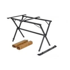 Bo Camp Urban Outdoor Lamel Tafel Maryland 111x72x70 Cm Bamboe -Buiten Kamperen 1404642 06 550x550w