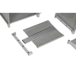 Bo Camp Vakkenkast Multi Use Grijs -Buiten Kamperen 1694020 10 550x550w