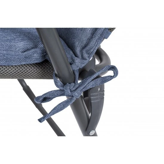 Bo Camp Stoelkussen Universeel Olefin Blauw 5 Bo Camp Stoelkussen Universeel Olefin Blauw - Afbeelding 3