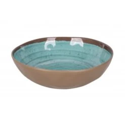 Bo Camp Servies 100 Procent Melamine 12 Delig Halo Aqua-Terracotta -Buiten Kamperen 6181392 02 550x550w