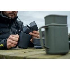 Ridgemonkey Thermomug DLX Brew Set Gunmetal Green 26 Ridgemonkey Thermomug DLX Brew Set Gunmetal Green -Buiten Kamperen 8vntGI6A 550x550w