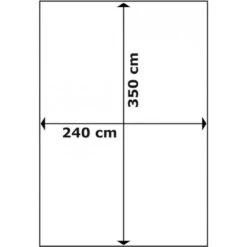Bo-Camp Caravanluifel Travel 3.5x2.4 Meter Grijs -Buiten Kamperen 9200000080250405 1 550x550h