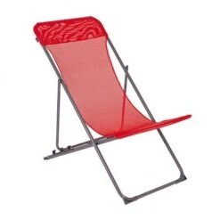 Bo Camp Beach Chair Penco Oxford Polyester Rood