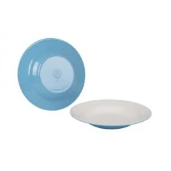 Bo-Camp Diep Bord 100 Melamine Diameter 21.5 Cm Blauw