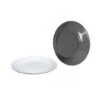 Bo-Camp Dinerbord 100 Melamine Diameter 25.7 Cm Two Tone Taupe -Buiten Kamperen Bo Camp Dinerbord 100 Melamine Diameter 25 7 cm Two Tone taupe 550x550w