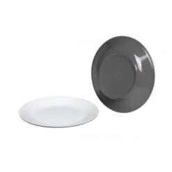 Bo-Camp Dinerbord 100 Melamine Diameter 25.7 Cm Two Tone Taupe