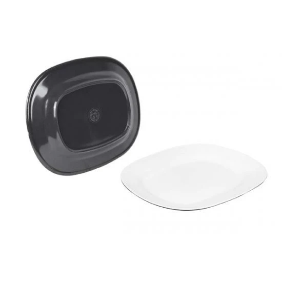 Bo-Camp Schaal 100 Melamine 31x25x3 Cm Two Tone Grijs 3 Bo-Camp Schaal 100 Melamine 31x25x3 Cm Two Tone Grijs