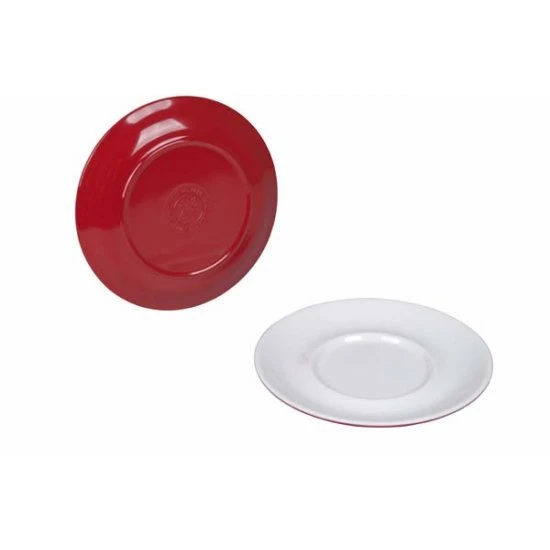 Bo-Camp Schotel 100 Melamine Diameter 13 Cm Two Tone Rood 3 Bo-Camp Schotel 100 Melamine Diameter 13 Cm Two Tone Rood