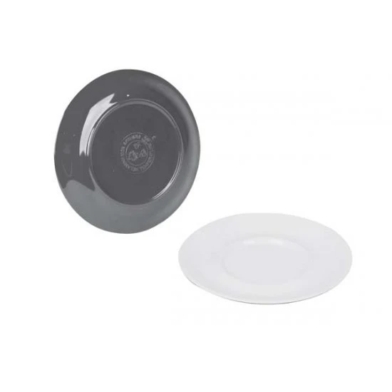 Bo-Camp Schotel 100 Melamine Diameter 13 Cm Two Tone Grijs 3 Bo-Camp Schotel 100 Melamine Diameter 13 Cm Two Tone Grijs