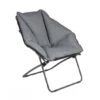 Bo Camp Urban Outdoor Moon Chair Silvertown -Buiten Kamperen Bo Camp Urban Outdoor Moon Chair Silvertown 550x550h