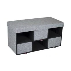 Bo-Camp Urban Outdoor Ottoman Barnet Grijs