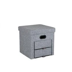 Bo-Camp Urban Outdoor Ottoman Holborn Grijs