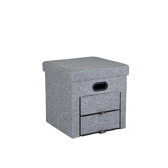 Bo-Camp Urban Outdoor Ottoman Holborn Grijs 3 Bo-Camp Urban Outdoor Ottoman Holborn Grijs