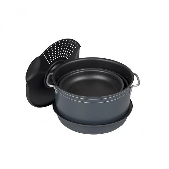 Bo-Camp Pannenset Camping 7 Delig Aluminium 5 Bo-Camp Pannenset Camping 7 Delig Aluminium - Afbeelding 3