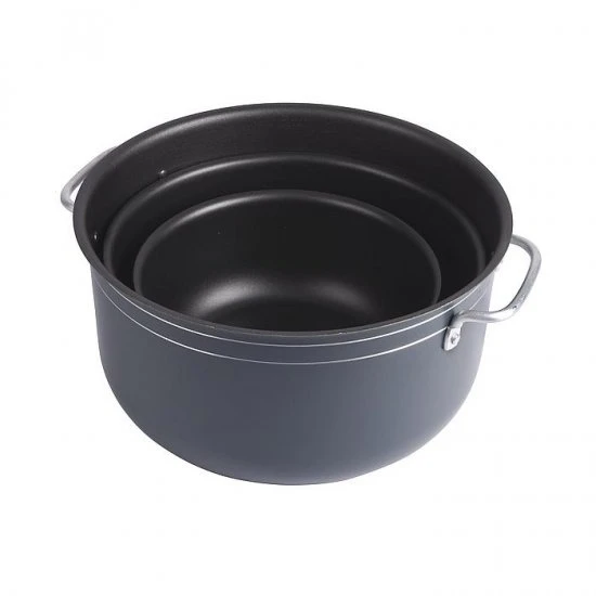 Bo-Camp Pannenset Camping 7 Delig Aluminium 4 Bo-Camp Pannenset Camping 7 Delig Aluminium - Afbeelding 2