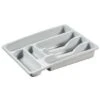 Curver Bestekbak 6 Vaks 36x29x6 Cm Grijs -Buiten Kamperen Curver Bestekbak 6 Vaks 36x29x6 cm Grijs 550x550w