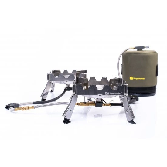 Ridgemonkey Quad Stove Pro - Portable Dual Stove 4 Ridgemonkey Quad Stove Pro - Portable Dual Stove - Afbeelding 2