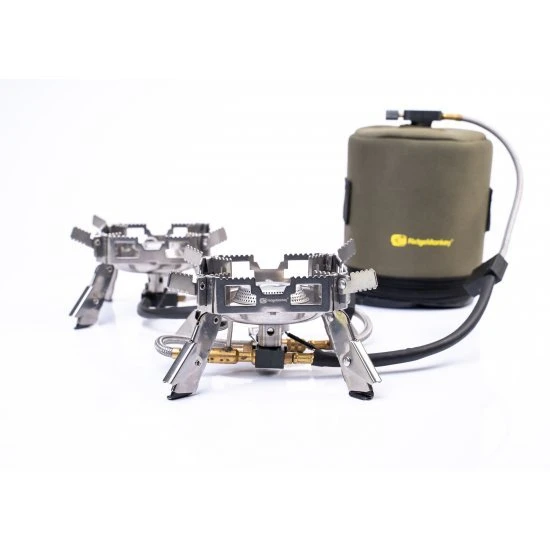 Ridgemonkey Quad Stove Pro Mini - Portable Dual Stove 4 Ridgemonkey Quad Stove Pro Mini - Portable Dual Stove - Afbeelding 2