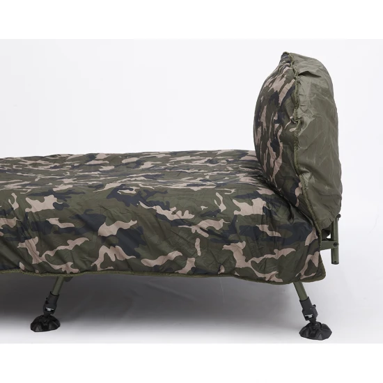 Prologic Element Comfort Sleeping Bag & Thermal Camo Cover 5 Season 215x90cm 7 Prologic Element Comfort Sleeping Bag & Thermal Camo Cover 5 Season 215x90cm - Afbeelding 5