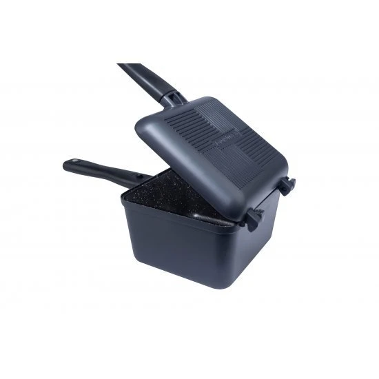 RidgeMonkey Connect Deep Pan & Griddle Standard Granite Edition 4 RidgeMonkey Connect Deep Pan & Griddle Standard Granite Edition - Afbeelding 2