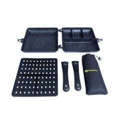 RidgeMonkey Connect Combi & Steamer XXL Granite Edition -Buiten Kamperen RMStudio00974 550x550w