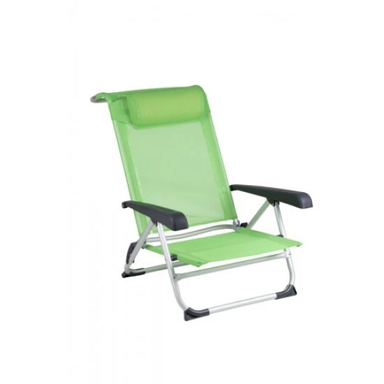 Red Mountain Strandstoel Aluminium Deluxe Groen 3 Red Mountain Strandstoel Aluminium Deluxe Groen