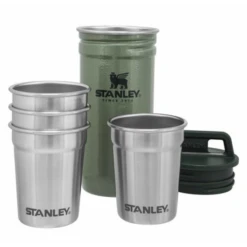 Stanley Adventure Nesting Shot Glass Set Hammertone Green