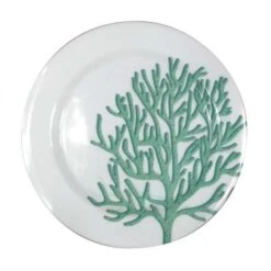 Sunvibes Bord Groot Melamine Corail 6 Stuks