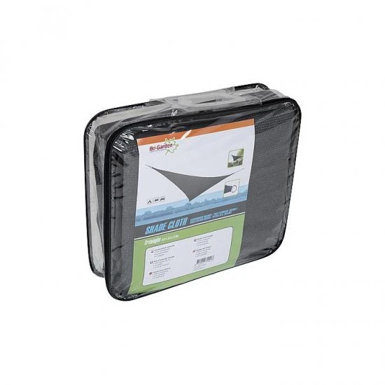 Bo-Garden Schaduwdoek Driehoek Antraciet 5 Bo-Garden Schaduwdoek Driehoek Antraciet - Afbeelding 3