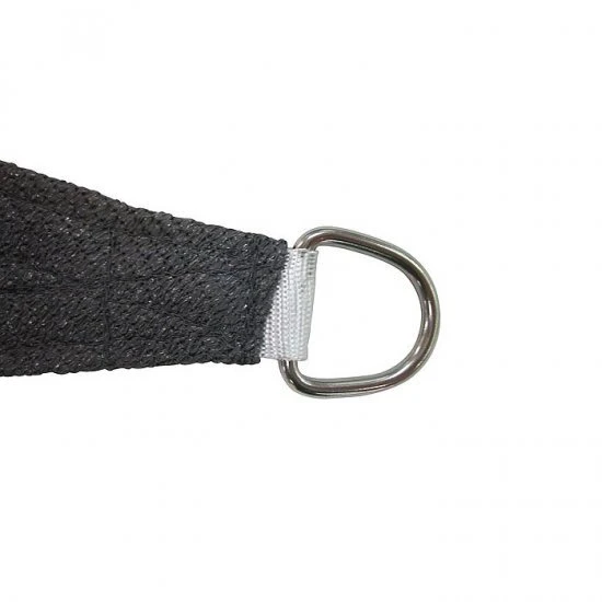 Bo-Garden Schaduwdoek Driehoek Antraciet 4 Bo-Garden Schaduwdoek Driehoek Antraciet - Afbeelding 2