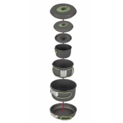 Bo-Camp Pannenset Explorer 4 Delig Hard Anodized -Buiten Kamperen explorer20delig204202 550x550h
