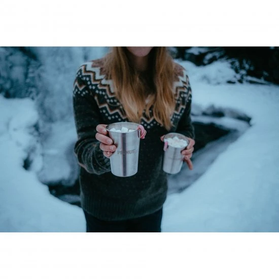 Primus Drinking Glass Stainless Steel 4 Primus Drinking Glass Stainless Steel - Afbeelding 2